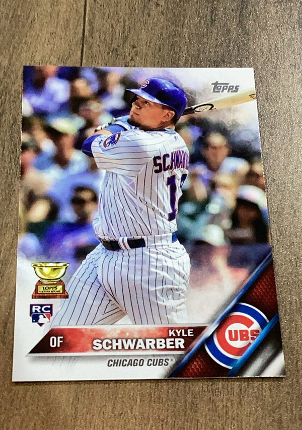 Kyle Schwarber 2016 Topps trading card Topps