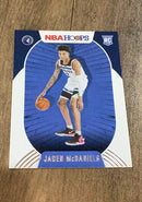 Jaden McDaniels 2020-21 Hoops 245 trading card image front