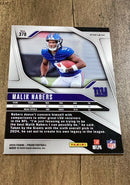Malik Nabers trading card image rear