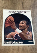 Clyde Drexler 1989 Hoops 190 trading card image front