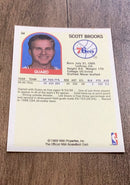 Scott Brooks 1989-90 Hoops trading card