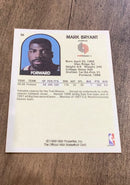 Mark Bryant 1989-90 Hoops trading card