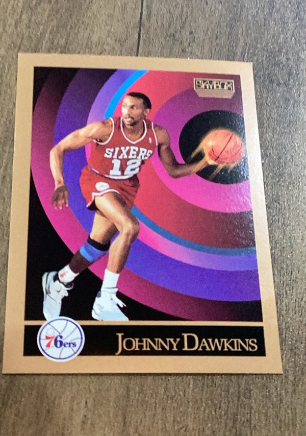 Johnny Dawkins 1990-91 SkyBox trading card