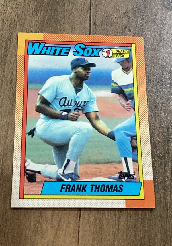 Frank Thomas 1990 Topps trading card Topps