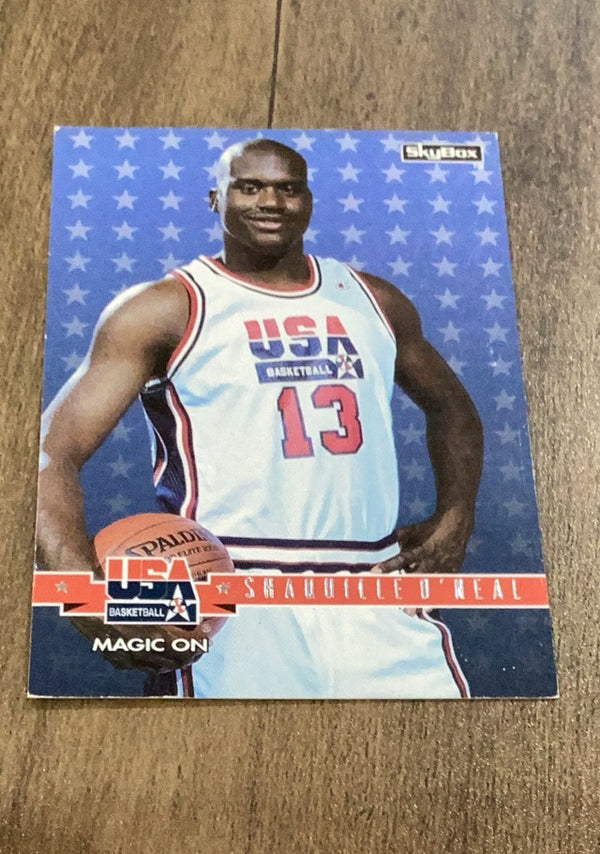Shaquille O'Neal 1994 SkyBox USA trading card