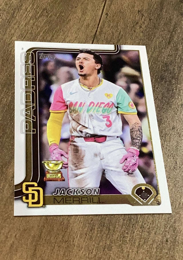 Jackson Merrill 2025 Topps trading card Topps