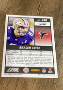 Bralen Trice 2024 Score - Red trading card Score