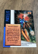 Jean Grey 1995 Fleer Marvel Masterpieces trading card Fleer