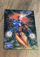 Jean Grey 1995 Fleer Marvel Masterpieces trading card Fleer