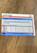 Shohei Ohtani 2019 Topps trading card Topps