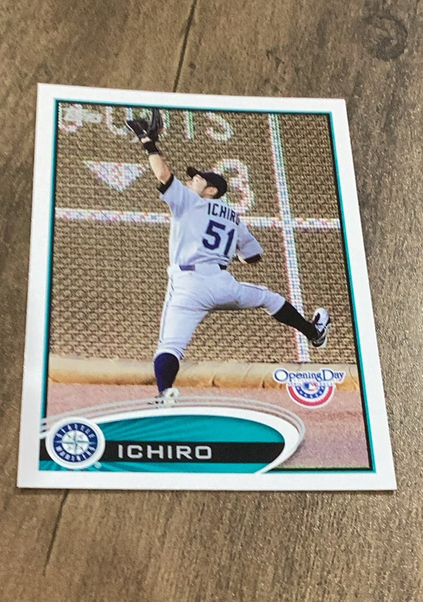 Ichiro Suzuki 2012 Topps Opening Day trading card Topps