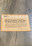 Nolan Ryan 1988 Topps trading card Topps