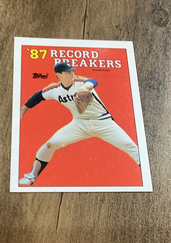 Nolan Ryan 1988 Topps trading card Topps