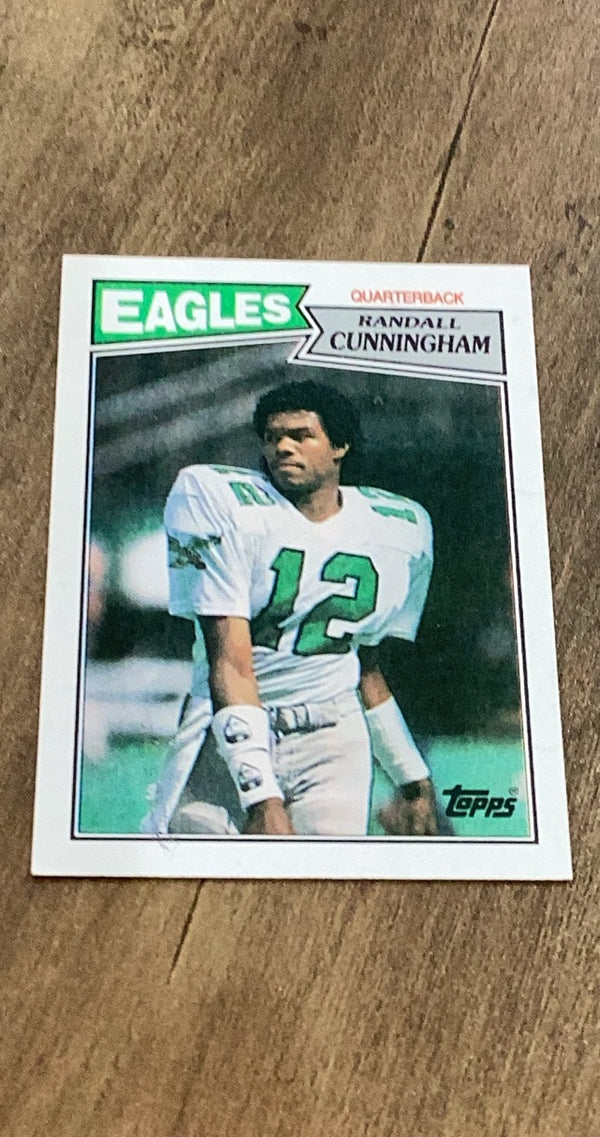Randall Cunningham 1987 Topps trading card Topps