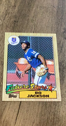 Bo Jackson 1987 Topps trading card Topps