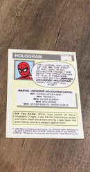 Wolverine  1990 Impel Marvel Universe - Holograms trading card 