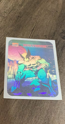 Wolverine  1990 Impel Marvel Universe - Holograms trading card 