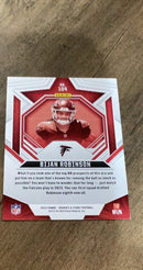 Bijan Robinson  Panini 2023 Panini Rookies & Stars RC trading card Panini