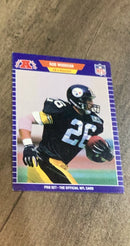 Rod Woodson    1989 Pro Set RC trading card  