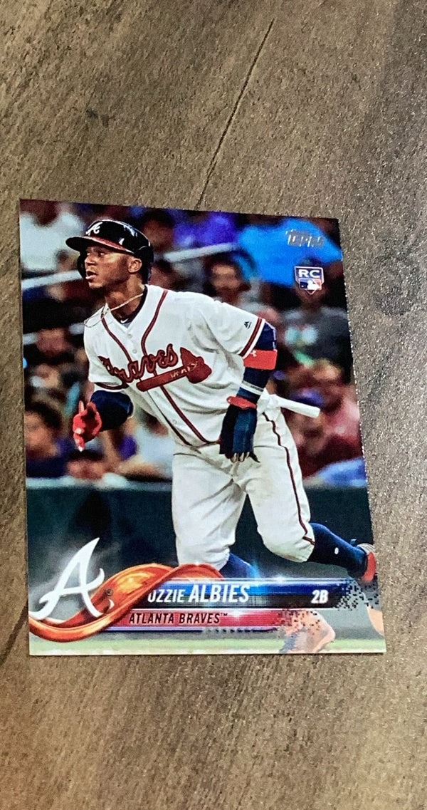 Ozzie Albies  Topps 2018 Topps RC trading card Topps