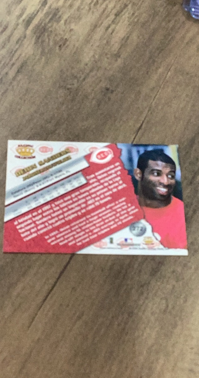 Deion Sanders   1998 Pacific trading card  