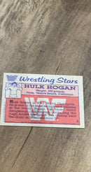 Hulk Hogan 1987 Topps 1987 Topps WWF trading card Topps