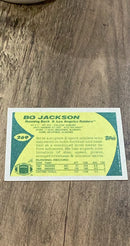 Bo Jackson 1989 Topps 1989 Topps trading card Topps