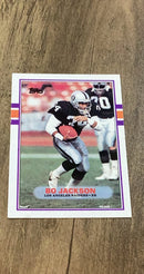 Bo Jackson 1989 Topps 1989 Topps trading card Topps