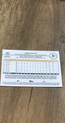 Zack Gelof 2024 Topps Chrome - Purple Refractors trading card Topps