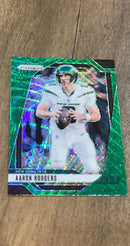Aaron Rodgers Panini 2024 Panini Prizm - Green Wave trading card Panini