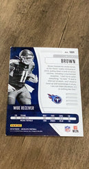 A.J. Brown 2019 Panini Absolute Retail trading card back