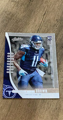 A.J. Brown 2019 Panini 2019 Panini Absolute - Retail trading card Panini