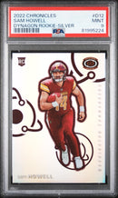 Sam Howell 2022 Panini Chronicles - Dynagon Rookie - Silver Front
