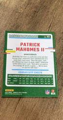 Patrick Mahomes II 2023 Panini 2023 Donruss Optic trading card Panini