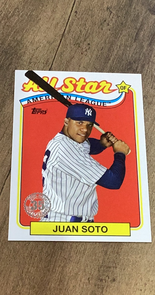 Juan Soto 2024 Topps 2024 Topps - 1989 Topps Baseball 35th Anniversary All-Stars trading card Topps