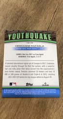 Ceddanne Rafaela 2024 Topps 2024 Topps Chrome - Youthquake Green Refractors trading card Topps