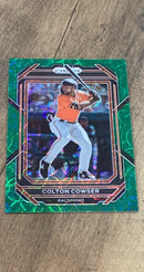 Colton Cowser 2023 Prizm 2023 Panini Prizm - Green Scope Prizms trading card Prizm