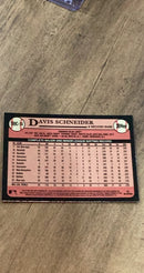 Davis Schneider 2024 Topps 2024 Topps - 1989 Topps Baseball 35th Anniversary Chrome (Series One) trading card Topps