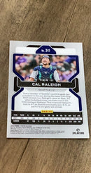 Cal Raleigh 2022 Panini Prizm trading card Panini