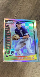 Bobby Witt Jr. 2022 Topps Chrome Sonic - 1996 Youthquake trading card Topps