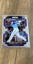 Bobby Witt Jr. 2022 Panini Prizm trading card Prizm