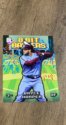 Bryce Harper 2023 Topps Big League - 8 Bit Ballers trading card Topps