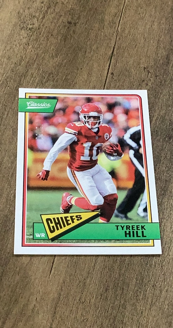Tyreek Hill 2018 Panini Classics - Blank Back trading card Panini