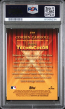 Corbin Carroll 2023 Topps Chrome trading card Topps