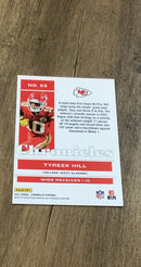 Tyreek Hill 2021 Panini Chronicles - Gold trading card Panini