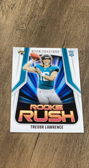 Trevor Lawrence 2021 Panini 2021 Panini Rookies & Stars - Rookie Rush trading card