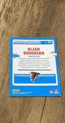 Bijan Robinson 2023 Optic 2023 Donruss Optic trading card back