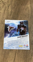 Bijan Robinson 2023 Panini 2023 Panini Absolute - By Storm trading card back