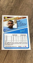 Barry Sanders 1993 Topps Back
