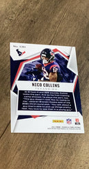 Nico Collins 2021 Panini Rookies & Stars Back